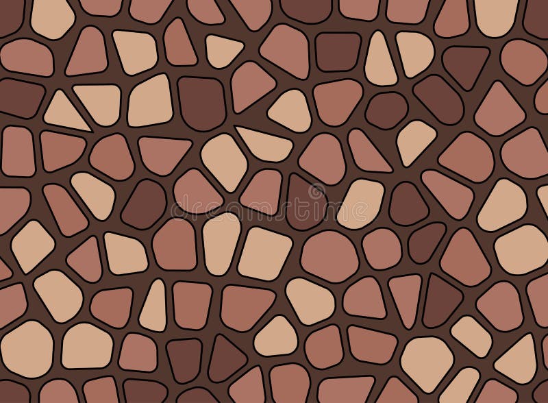 Tapet för bakgrund för vektor för mosaik för stenkiselstentextur royaltyfri illustrationer