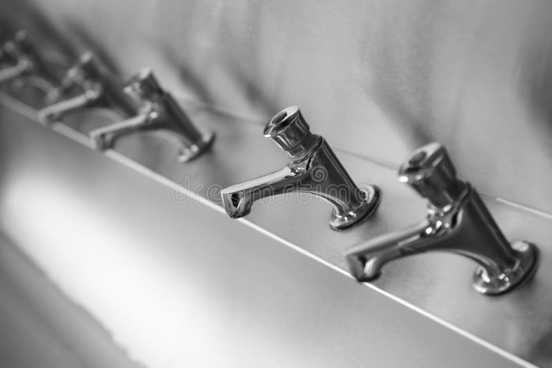 Taps in a row