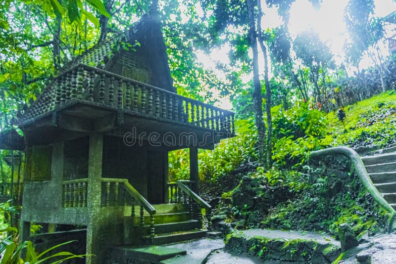 Tar Nim Waterfall temple Secret Magic Garden Koh Samui Thailand