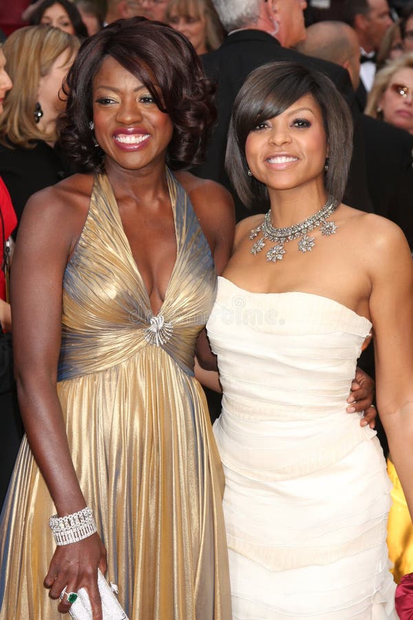 Viola Davis & Taraji P. Henson arriving at the 81st Academy Awards at the Kodak Theater in Los Angeles, CA on February 22, 2009. Viola Davis & Taraji P. Henson arriving at the 81st Academy Awards at the Kodak Theater in Los Angeles, CA on February 22, 2009