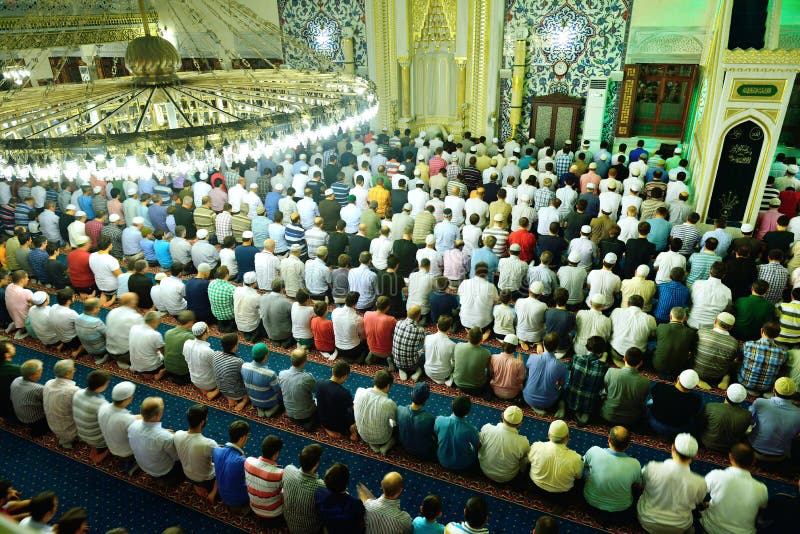 Tarawih prayers the Muslims