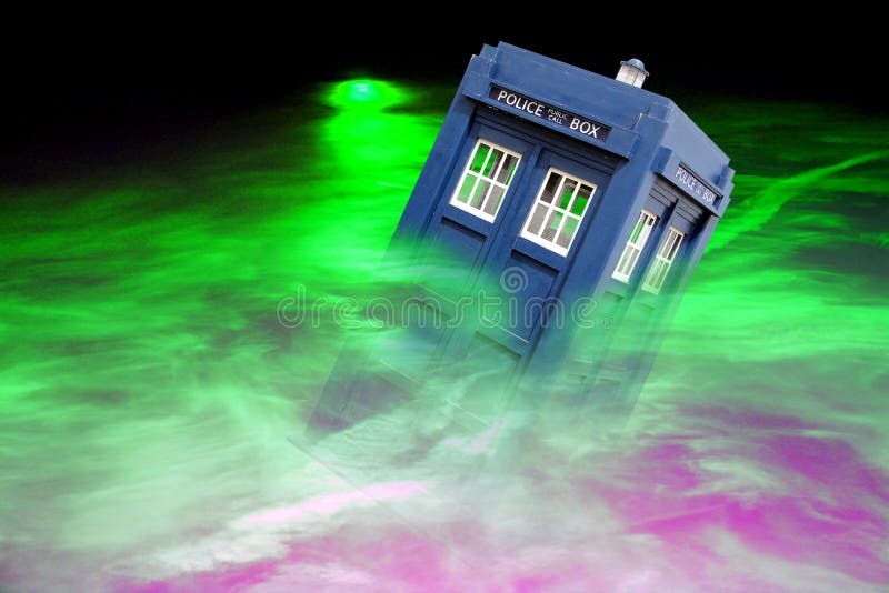 Tardis do redemoinho do espaço profundo foto de stock Tardis do redemoinho do espaço profundo foto de stock