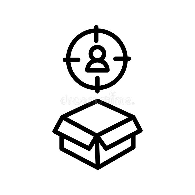 Target customer Isolated Vector icon which can easily modify or edit stock illustration