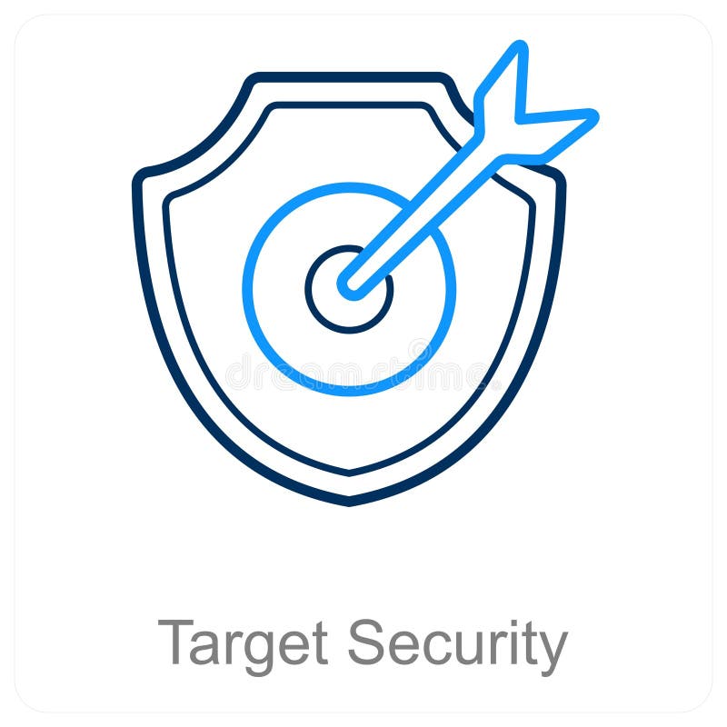 Target Security stock illustration