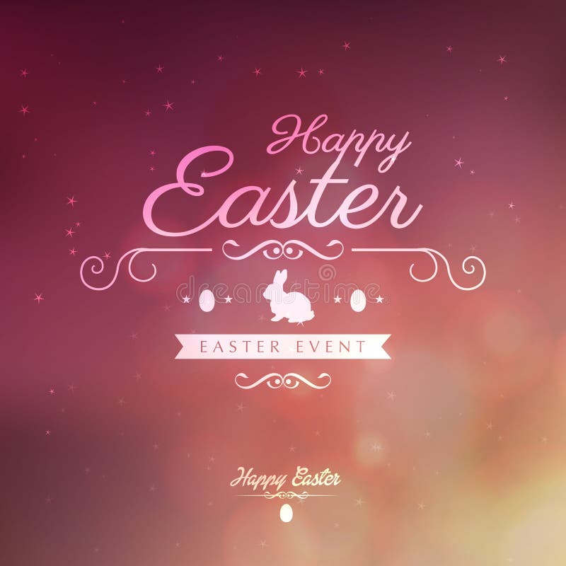 Tarjeta de felicitación feliz de Pascua Tarjeta de felicitación feliz de Pascua