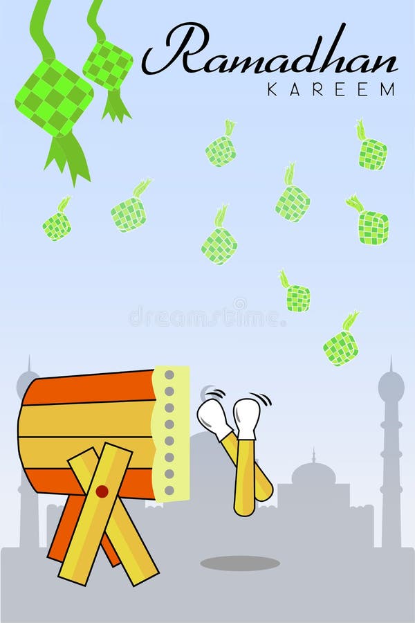 Tarjeta de felicitación - Ramadhan Kareem stock de ilustración Tarjeta de felicitación - Ramadhan Kareem stock de ilustración