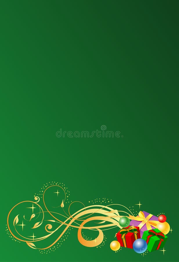 Tarjeta de Navidad stock de ilustración Tarjeta de Navidad stock de ilustración