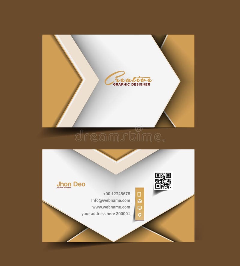 Tarjeta de Visita Gimnasio ilustración del vector