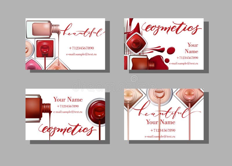 Tarjeta De Visita Del Artista De Maquillaje Plantilla Del Vector Con El Esmalte De Uñas Del Modelo De Los Artículos Del Maquillaj Stock de ilustración - Ilustración de maquillaje, trazado: 89241161 Tarjeta De Visita Del Artista De Maquillaje Plantilla Del Vector Con El Esmalte De Uñas Del Modelo De Los Artículos Del Maquillaj Stock de ilustración - Ilustración de maquillaje, trazado: 89241161