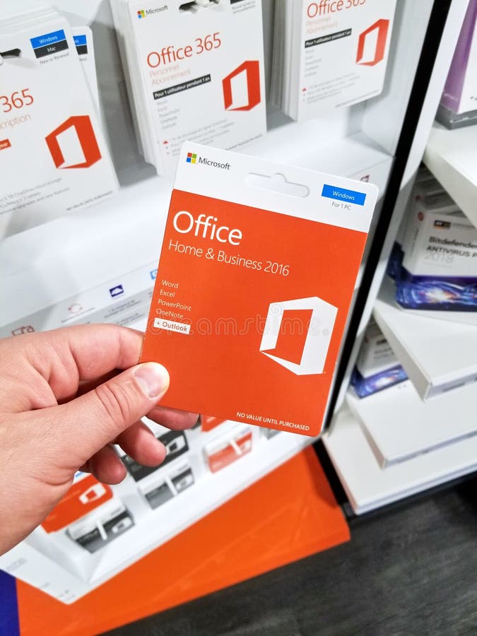 Tarjeta Del Subscribtion Del Negocio De Microsoft Office 365 Fotografía  editorial - Imagen de productos, anaranjado: 114930657