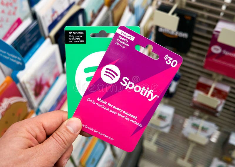 Tarjeta Regalo Spotify Premium » Comprar online, Tarjetas Regalo