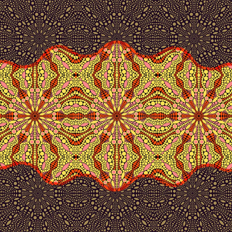 Tarjeta simétrica colorida libre illustration