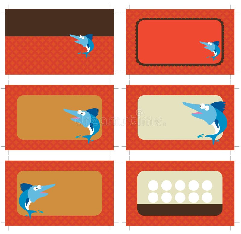tarjetas de la tarjeta y del promo de visita 3.5x2 libre illustration tarjetas de la tarjeta y del promo de visita 3.5x2 libre illustration