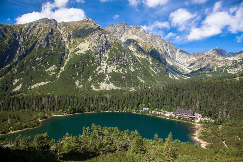 Tarn in High Tatras, Slovakia