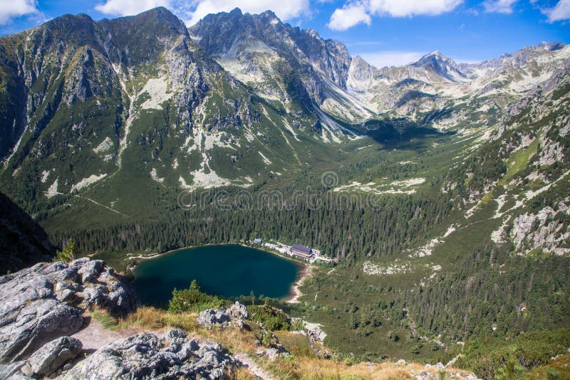 Tarn in High Tatras, Slovakia