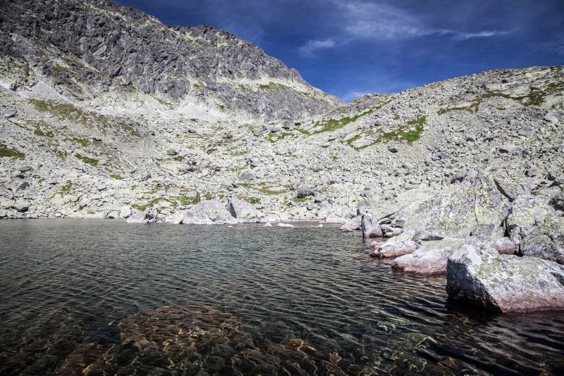 Tarn in mountains