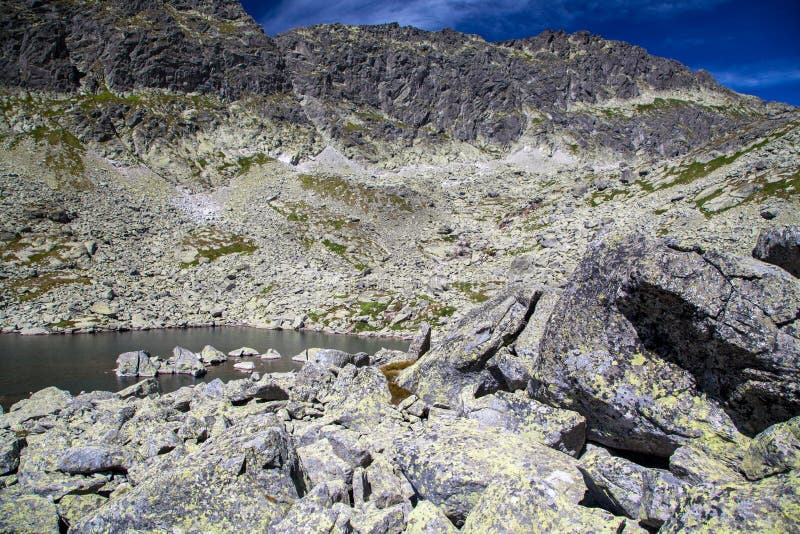 Tarn in mountains