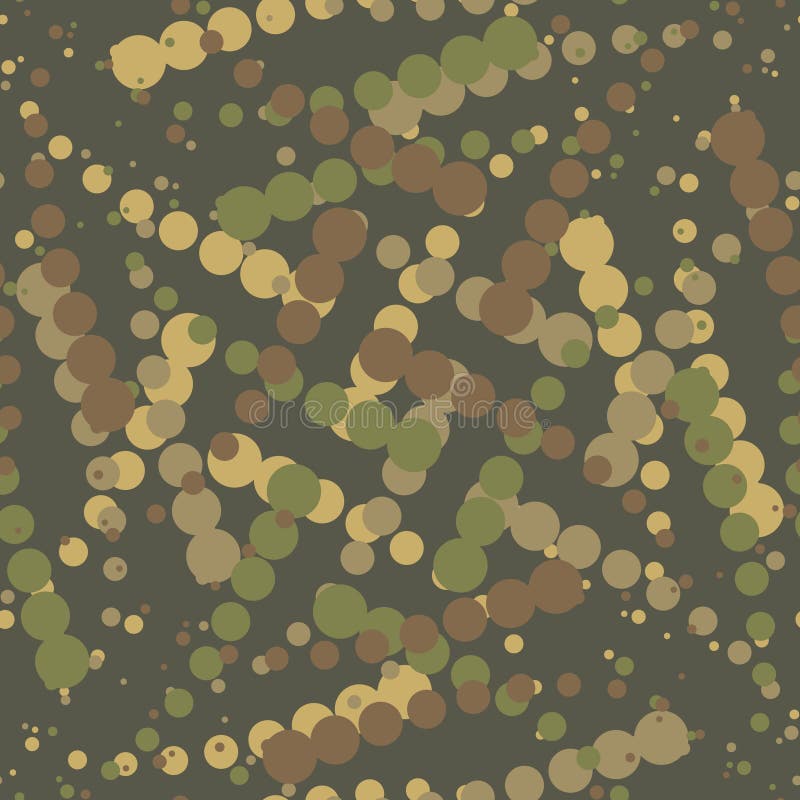 The green Camouflage seamless background. Vector illustration. The green Camouflage seamless background. Vector illustration