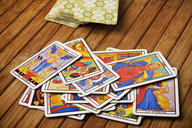 Tarot cards stock photo. Image of tower, cards, tarot 23263098