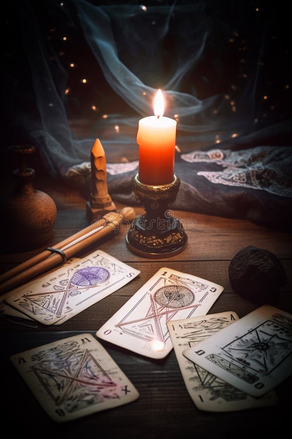 Tarot Cards, Divination and Fortune Telling. Future Reading Concept ...
