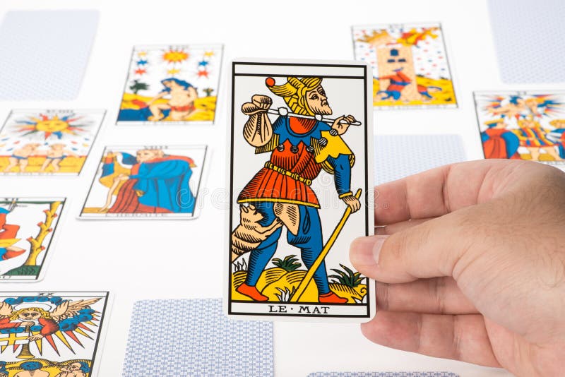 Tarot d'aspiration : L'imbécile image libre de droits Tarot d'aspiration : L'imbécile image libre de droits