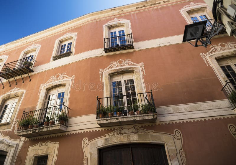 Tarragone et x28 ; Spain& x29 ; : Maison de Castellarnau photos libres de droits