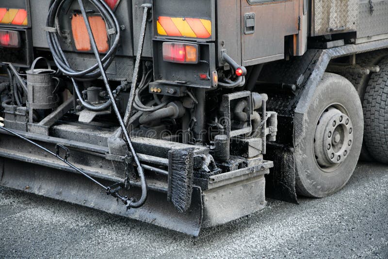 Road Tarring Machine Using a Premix Tar and Gravel, Compound Stock