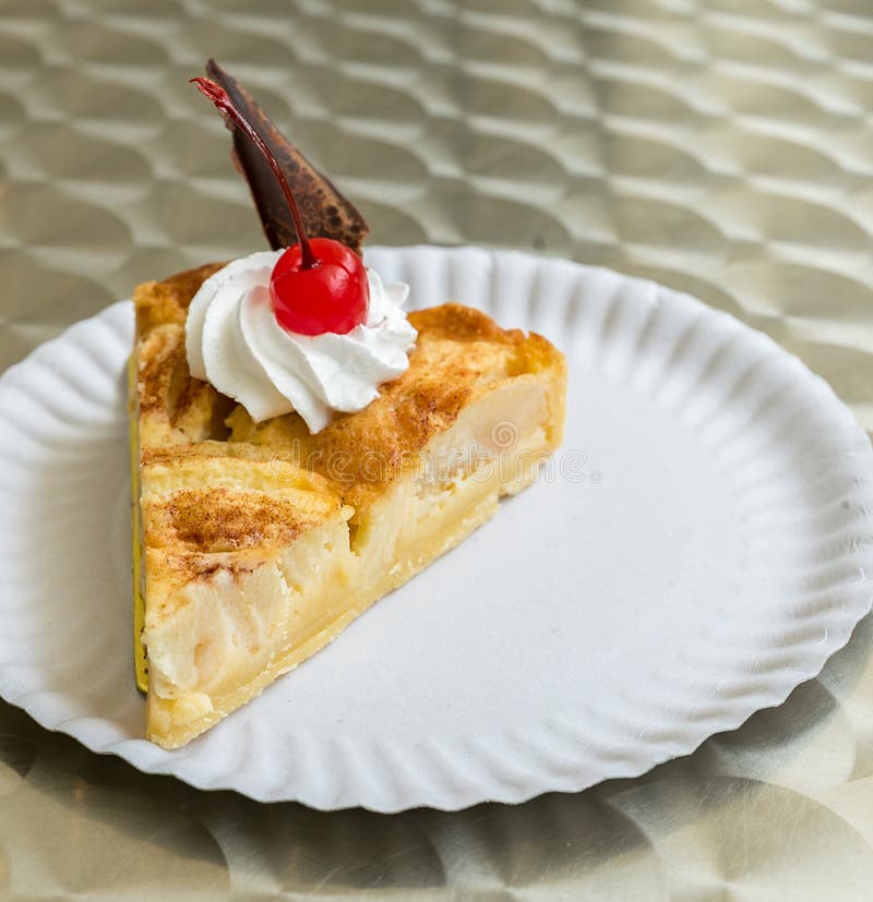 Tarta de la empanada de la fruta fotografía de archivo libre de regalías