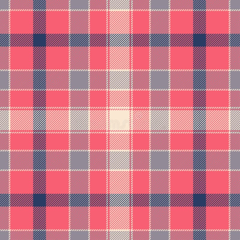 Tartan, Plaid Pattern Seamless Vector Illustration. Checkered Texture ...