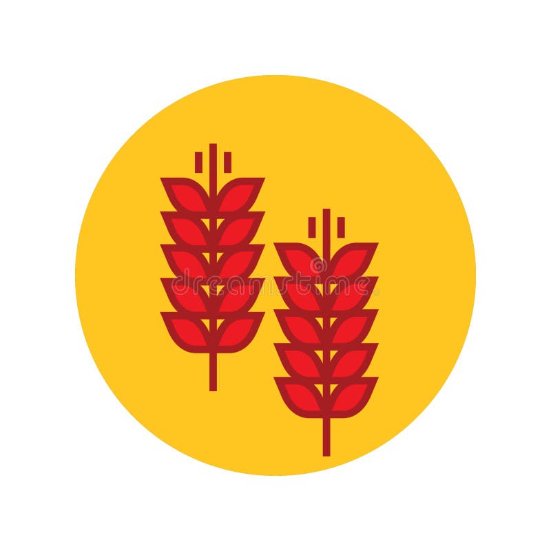 Tarwestengels. vectorillustratie-decoratief ontwerp vector illustratie