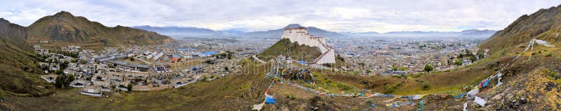 Tashilunpo monaster n Shigatse, Tybet zdjęcia stock Tashilunpo monaster n Shigatse, Tybet zdjęcia stock