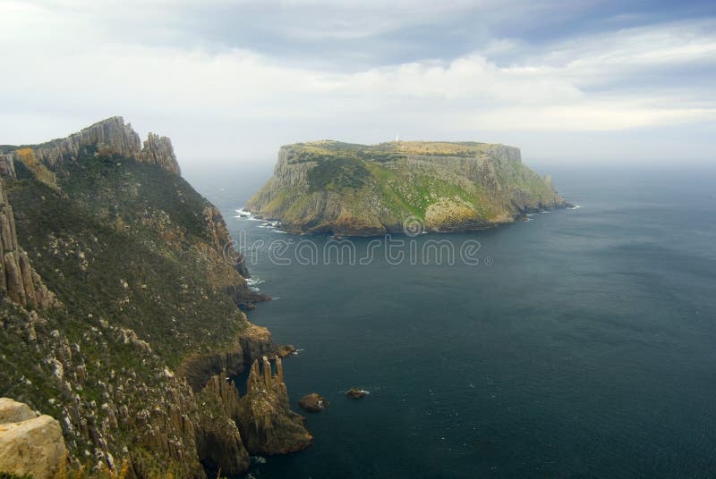 Tasman Island Cape Pillar stock photography Tasman Island Cape Pillar stock photography