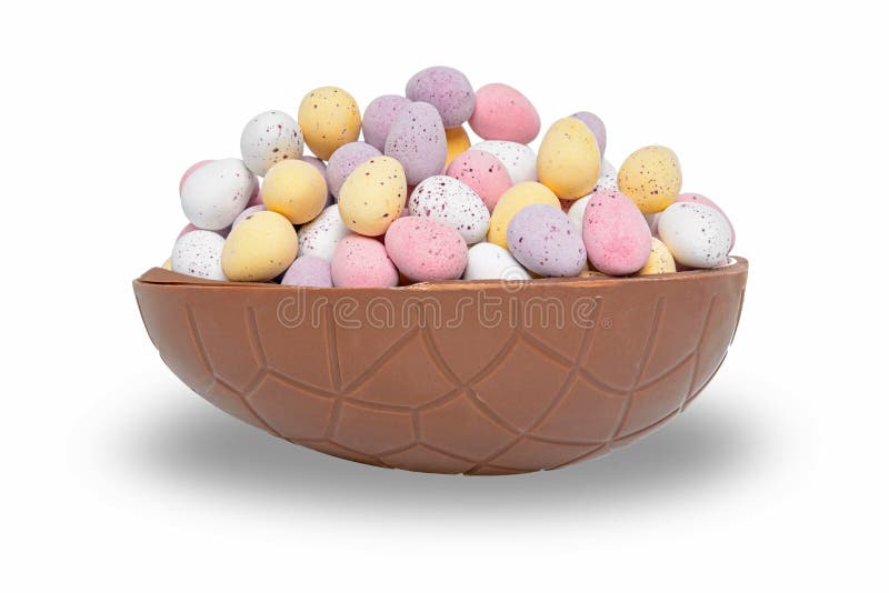 Tasse de chocolat d'oeuf de pâques image stock Tasse de chocolat d'oeuf de pâques image stock
