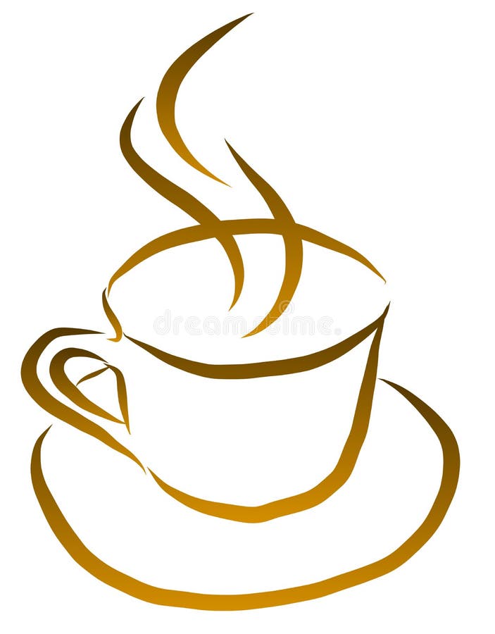 Tasse Kaffee-Vektor