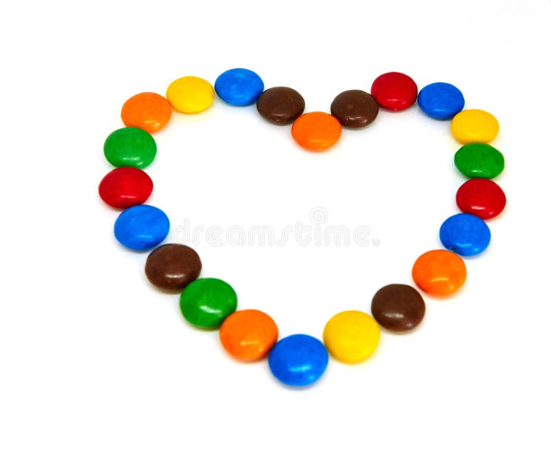 Tasti variopinti del cioccolato fotografia stock Tasti variopinti del cioccolato fotografia stock