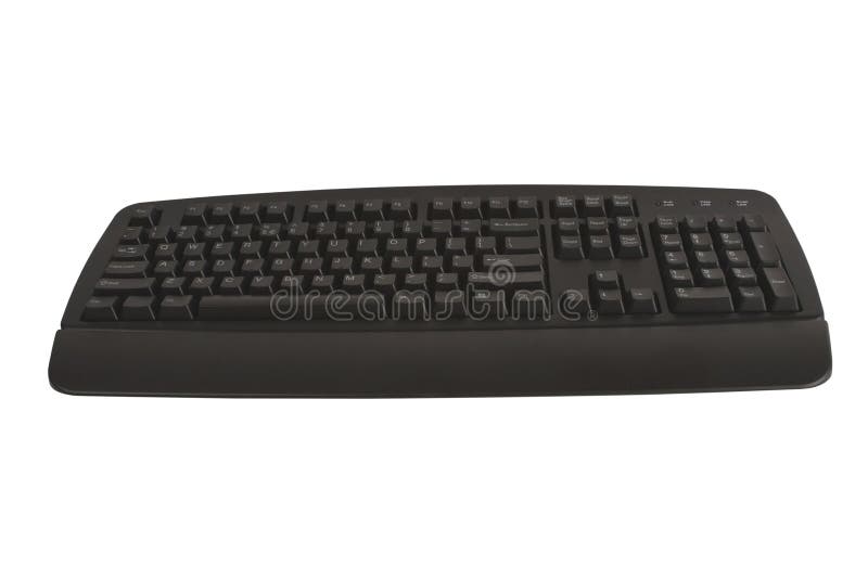 Computer keyboard. Computer keyboard