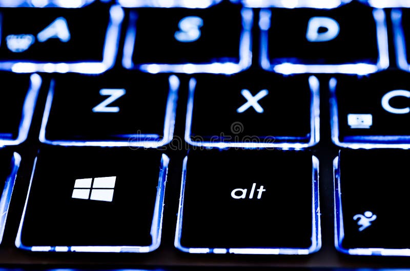 Tastiera di Microsoft immagine stock Tastiera di Microsoft immagine stock