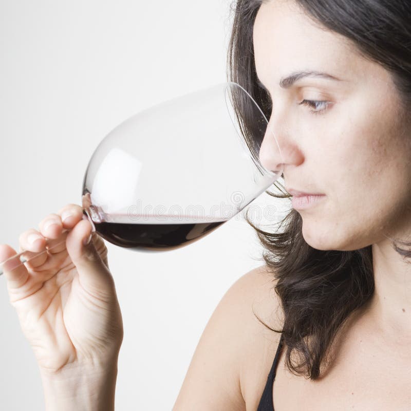 Tasting red wine stock photo. Image of fashion, lifestyle 11336028