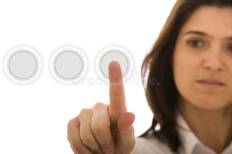 Tasto alta tecnologia fotografia stock libera da diritti Tasto alta tecnologia fotografia stock libera da diritti