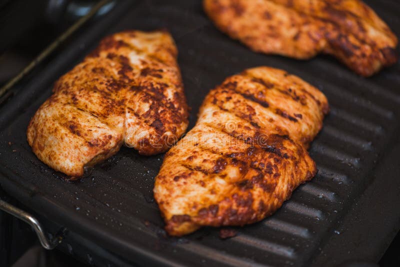 Tasty Bbq Grilled Chicken Fillets Stock Photo Image of grilling, gourmet 98029396