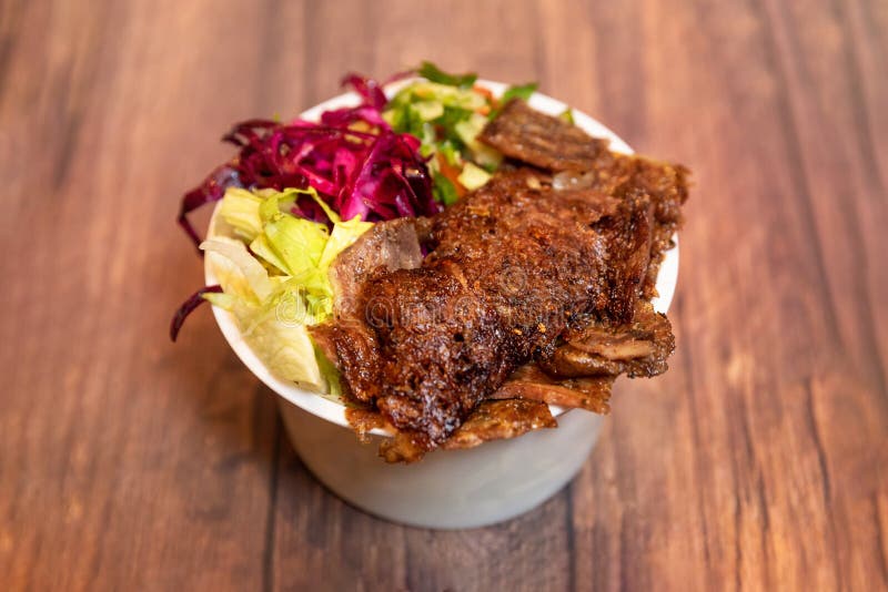 Tasty box kebab doner stock image. Image of kebab, cooking 190243705