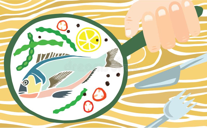 Cooked Fish Stock Illustrations – 43,287 Cooked Fish Stock Illustrations,  Vectors & Clipart - Dreamstime