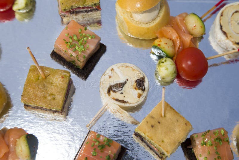 Tasty, before Dinner Appetizers Stock Photo Image of antipasto, party
