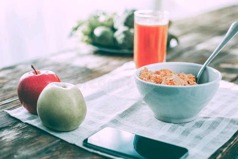 Tasty healthy breakfast being cooked by a hralthy food lover royalty free stock photography Tasty healthy breakfast being cooked by a hralthy food lover royalty free stock photography