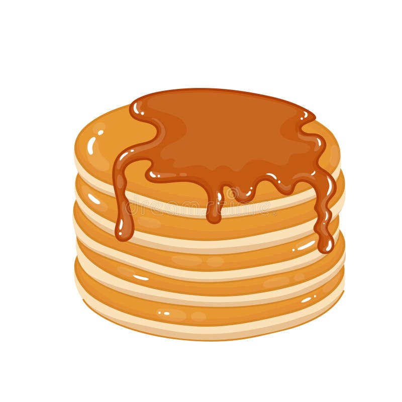 Pancakes Maple Syrup Stock Illustrations 792 Pancakes Maple Syrup