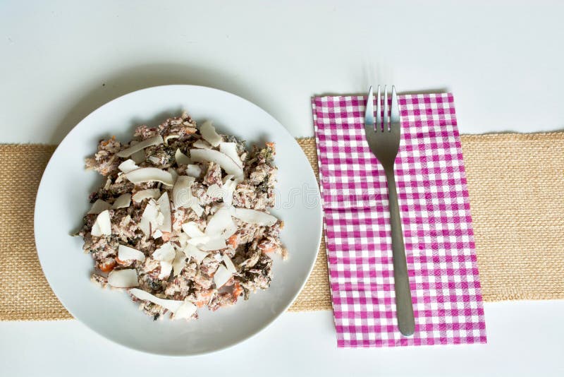 Tasty rice meal stock image. Image of freshness, still - 125290185