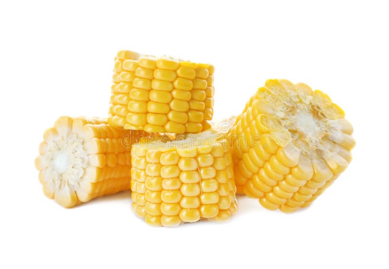 Tasty sweet corn cob