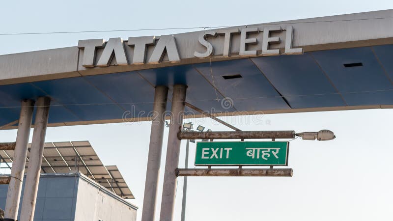 Steel Mill Of Tata Steel Unlimited In Ijmuiden The Netherlands High-Res  Stock Photo - Getty Images