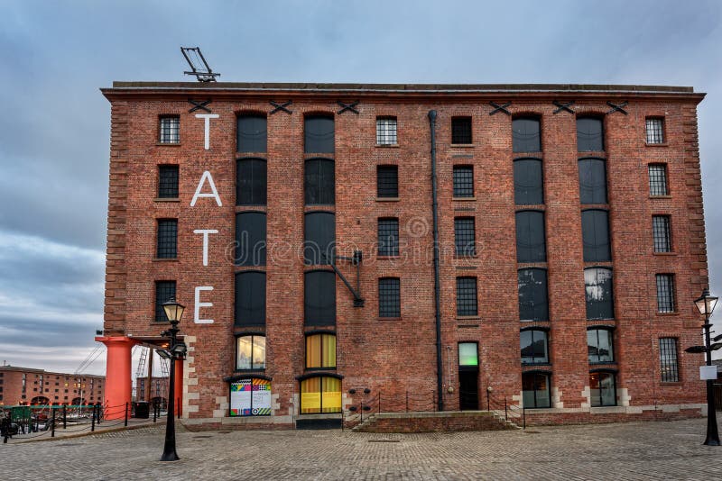 Tate Liverpool Art Gallery and Museum Editorial Stock Photo Image of