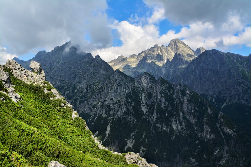 Tatry na Slovensku, krásna horská krajina